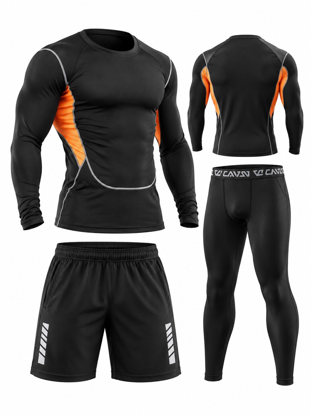 Men's 3-Piece Running & Training Set