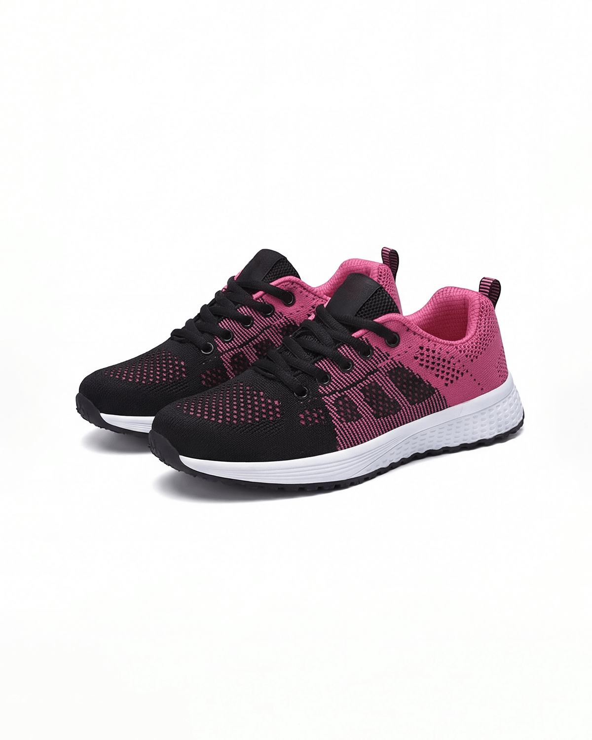 Women’s Lightweight Lace-Up Knit Training Shoes
