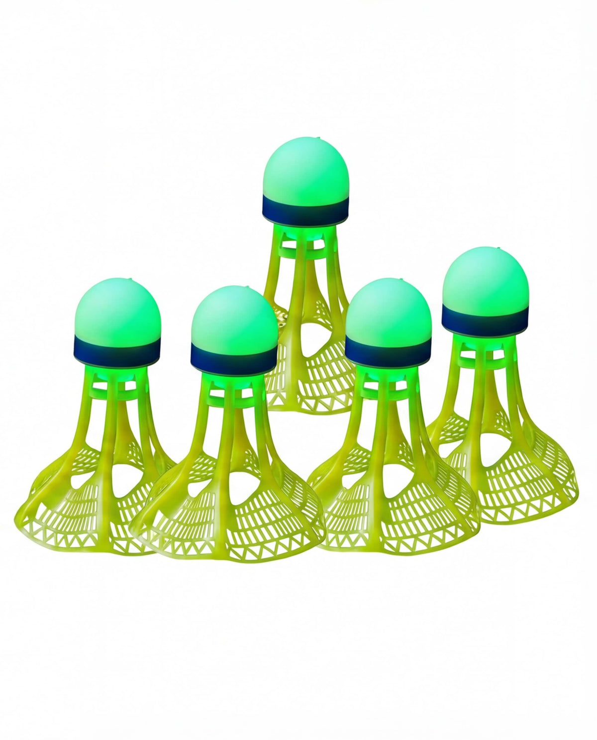 LED Light-Up Badminton Shuttlecocks for Night Play
